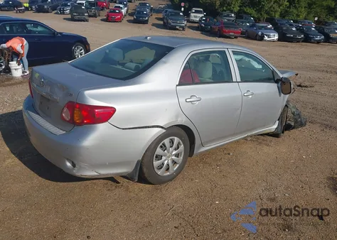2010 Toyota Corolla Le z USA, uszkodzony, nr VIN 1NXBU4EEXAZ208000